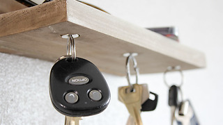 How to Make a Magnetic Key Holder