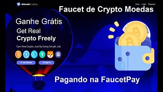 💥BitcoinTophy Faucet PAGANDO na Faucetpay💥