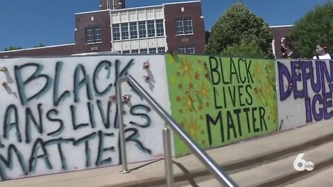 Black Lives Matter demonstration at Boise State