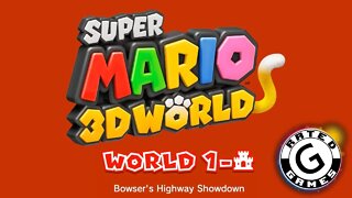 Super Mario 3D World No Commentary - World 1-🏰 - All Stars and Stamps