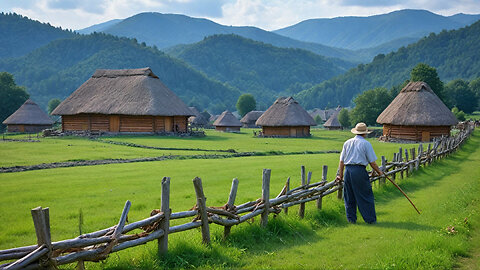 Romania - Village Life in Maramures and the Steam Train, the 'Mocanita'