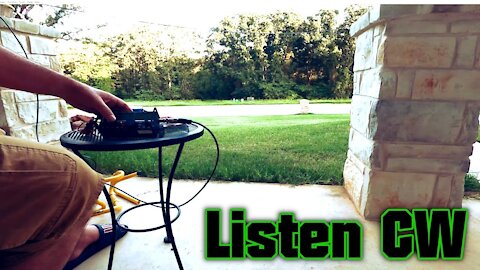 Listen: 🔥 Elecraft KX2 on 9:1 End Fed Antenna | LSB & CW | DE OKC USA