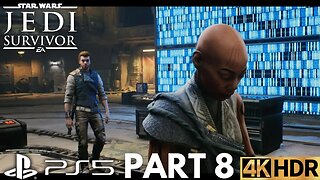 STAR WARS Jedi: Survivor Gameplay Walkthrough Part 8 | PS5 | 4K (No Commentary Gaming)