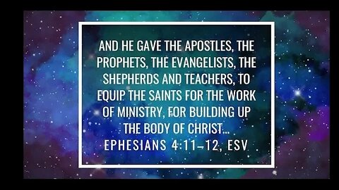 Looking at Ephesians Chapter 4 with Peter Yannotta