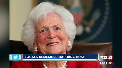 Barbara Bush remembered as literacy champion