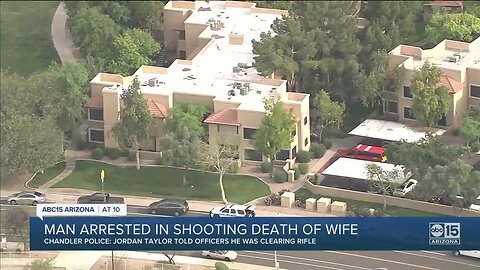 PD: Chandler man arrested for murder in alleged accidental shooting of wife
