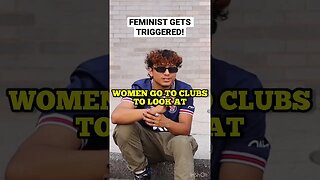 FEMINIST GETS TRIGGERED DURING INTERVIEW ?! #viral