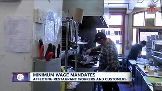 Minimum wage causing restaurants to plan for change