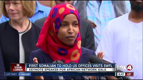 First Somalian to hold U.S. office to visit Southwest Florida