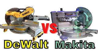 DeWalt DWS779/DWS780 vs Makita LS1219L double bevel 12" sliding miter saw