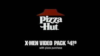 Pizza Hut - X-men Video Commercial 1992