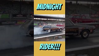 Midnight Rider - Dodge Wagon Burnout at Holley Moparty 2023 #shorts