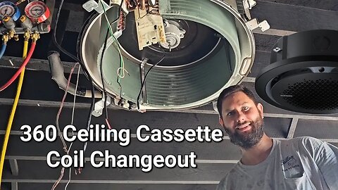 Replacing 360 Ceiling Cassette Coils