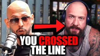 Andrew Tate Responds To True Geordie's ISLAMOPHOBIC Comment