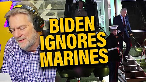 Biden Won’t Salute the Marines?!