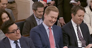 Briefing Room Cracks Up When Peter Doocy Accidentally Slips Up On Biden’s Name