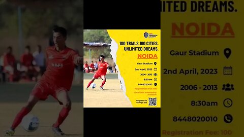 BBFS RESIDENTIAL ACADEMY Noida Trials , 100 Trials. 100 Cities. Unlimited Dreams.