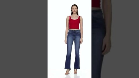 The Best Straight Fit Jeans for Women – Guaranteed to Look Great on Every Body Type! #shorts