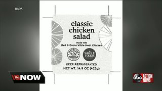 Ready-to-eat chicken salad products sold in Florida recalled due to possible listeria contamination