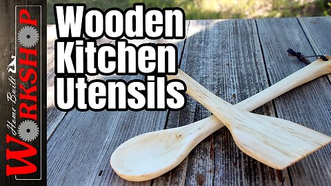 How to make a wooden Spoon and Spatula | Made from a Log