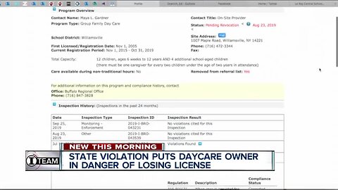 Investigation Daycare: state violation puts daycare owner in danger of losing license