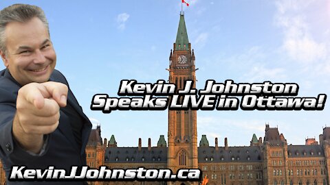 Kevin J Johnston Speaks To 1000 Canadians In Ottawa The Capital City.