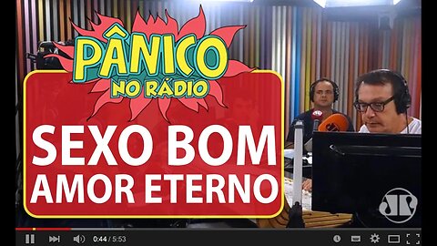 Sexo bom cria expectativa de amor eterno, profetiza Emílio | Pânico