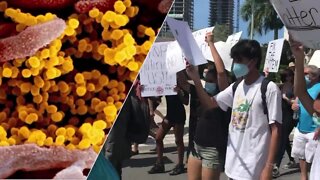 Health experts warn of coronavirus spike after protests