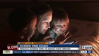 Reduce screen time to boost brain power