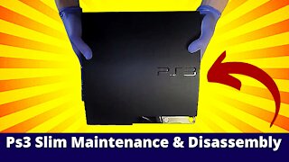 ✅PLAYSTATION 3 SLIM MAINTENANCE DISASSEMBLY & CLEANING 2021💥🔥