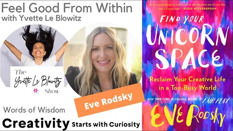 Creativity w/Eve Rodsky #mentalhealthawareness #creativity #selfhelpbooks #bookpodcast #book