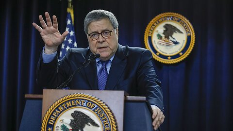 Barr Says The President's Tweets Make His Job 'Impossible'