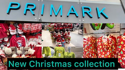 Primark new winter Christmas collection | Scotland 🏴󠁧󠁢󠁳󠁣󠁴󠁿 | uk vlogs