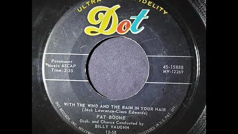 Pat Boone, Billy Vaughn - With the Wind and The Rain in Your Hair