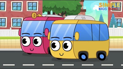 #Kids Video | The Wheels On The Bus 🚌, Simple Kids Song ||