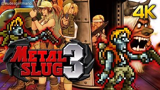 Metal Slug 3 | Gameplay Completo [4K]