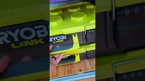 Ryobi Link System. #storagesolutions@RYOBITOOLSUSA contact me for #vanlife ideas 😀