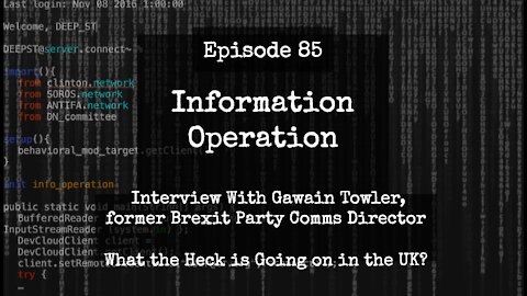 IO Episode 85 - Interview with Former Brexit Comms Gawain Towler - What is Going on in the UK?