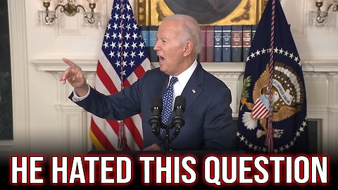 Biden goes BALLISTIC at reporter over question regarding his mishandling of CLASSIFIED intel