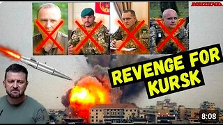 BRUTAL REVENGE: Russia Eliminated Four Top Ukrainian Generals Responsible For The Attack On KURSK