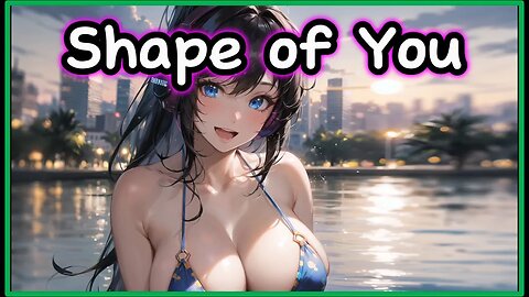 Nightcore - Shape of You (Lyrics) Ed Sheeran (EDM Remix) | No Copyright Music | Sped Up