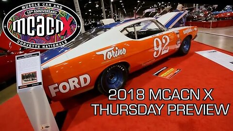 2018 Muscle Car And Corvette Nationals Week Preview! V8TV MCACN Thursday