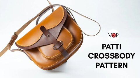 The Patti Crossbody Leather Bag (Pattern in Description)