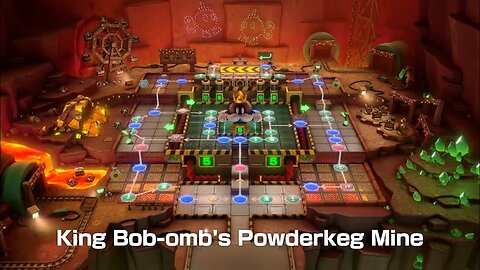 Super Mario Party - King Bom-omb's Powderkeg Mine (3 Players, 20 Turns, Hard CPU) - 4/15/2023