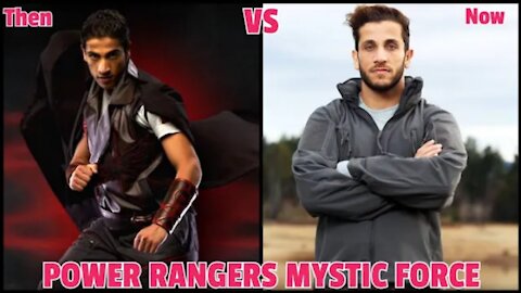 Power Rangers Mystic Force Cast Then and Now