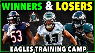 Eagles 1st Week Of Training Camp! Winners And Losers? Injuries? Whos The Big Sleeper? Q & A! Ask Me