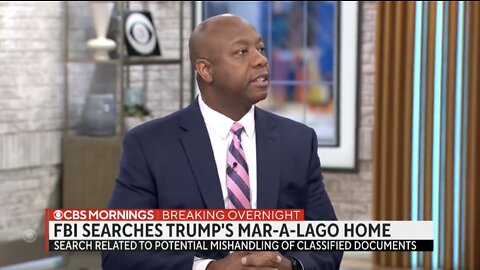 Sen. Tim Scott on the FBI raid on Mar-a-Lago: “We need to let this play out and see exactly what happens..."
