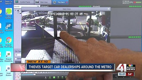 Thieves target local car dealerships around the metro