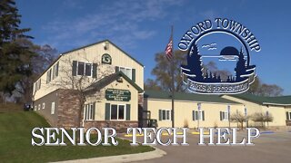Oxford Township Parks and Recreations Senior Tech Help Promo