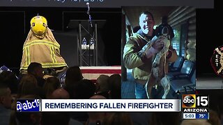 Fallen firefighter Brian Beck, Jr laid to rest